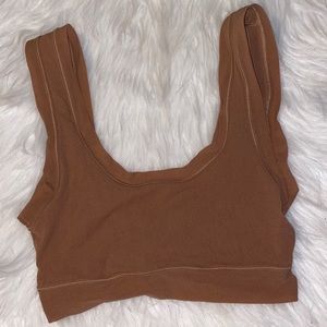 Skims Summer Mesh Scoop bralette sienna
